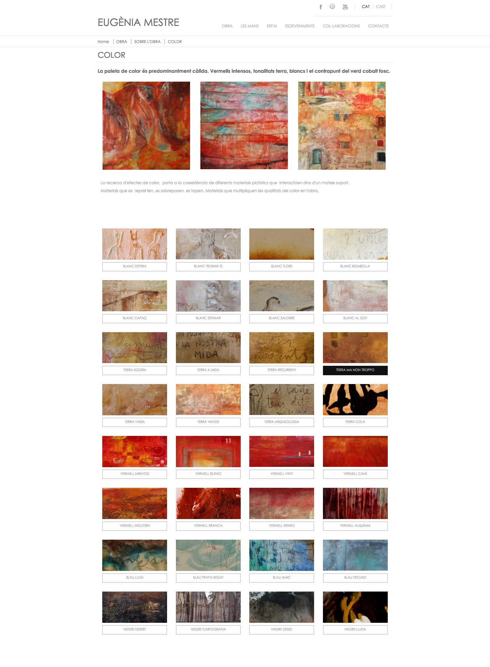 Diseño web para Eugenia Mestre Diseño web para Eugenia Mestre